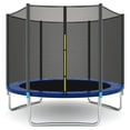 thumbnail image 1 of Gymax 8' Trampoline Combo Bounce Jump Safety Enclosure Net Spring Safety Pad, 1 of 10