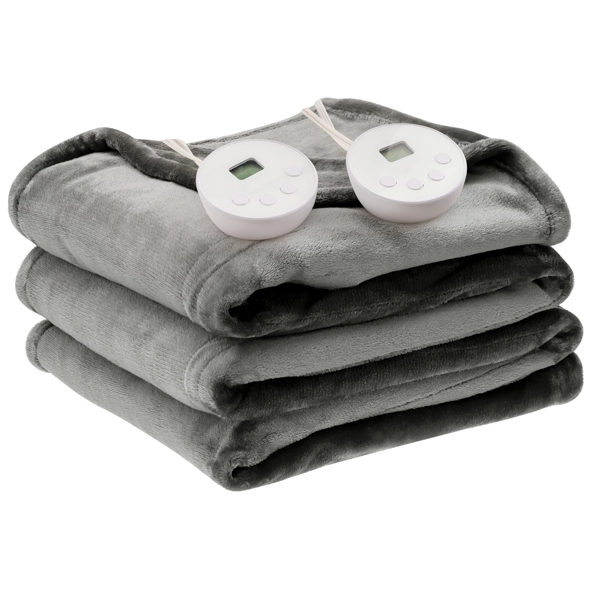 Gymax 84 x90 Heated Blanket Queen Size Electric Heated Throw