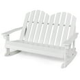 thumbnail image 1 of Gymax Adirondack Rocking Chair Kid Backrest Armrest Solid Wood White, 1 of 7