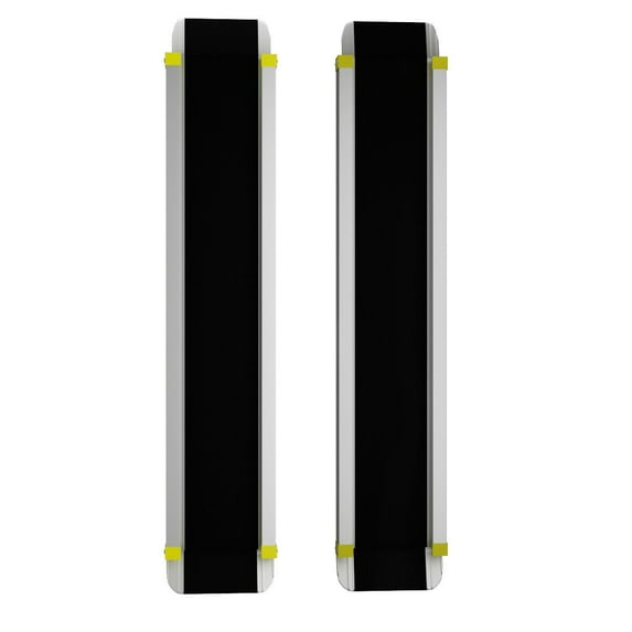 Gymax Aluminum 4' - 7' Adjustable Non-skid Loading Wheelchair Telescoping Track Ramp