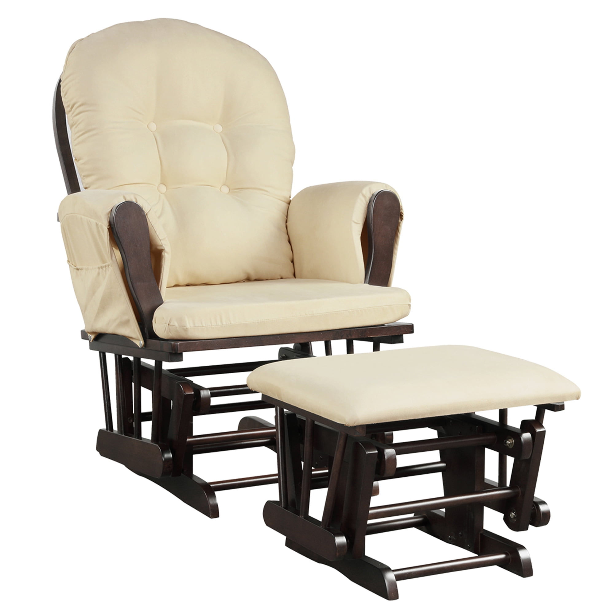 Rocking chair with sales ottoman walmart