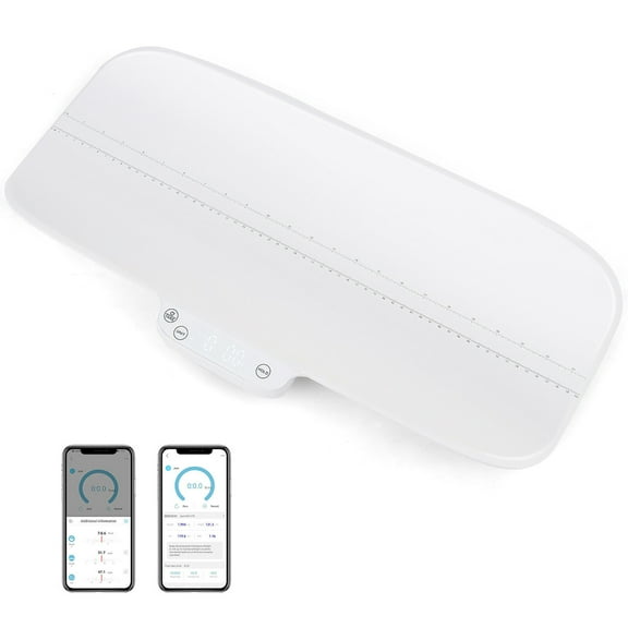 Gymax Baby Pet Scale with Tape Digital Weighing Scale w/ Smart APP Control