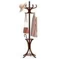 thumbnail image 1 of Gymax Coat Rack w/ Umbrella Holder 73'' Freestanding Coat Hanger Stand w/ 12 Hooks, 1 of 10