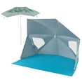thumbnail image 1 of Gymax Convertible Beach Tent for 2-4 People w/ Roll-Up Windows Dual Side Flaps, 1 of 10