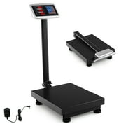 Gymax Digital Shipping Postal Scale 660 LBS Load 0.1 LBS Accuracy Floor Scale