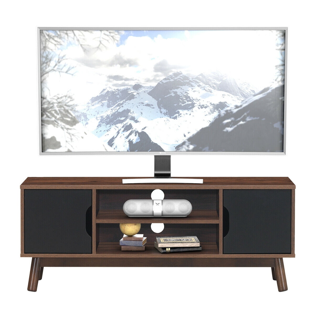 Gymax Entertainment Media Center TV Stand Console For TV's up to 50