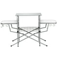 thumbnail image 1 of Gymax Fashion Portable Grilling Stand Folding BBQ Table Camping Table with Carrying Bag, 1 of 6
