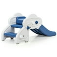 thumbnail image 1 of Gymax First Play Climber Slide Set Baby Slide Indoor for Boys Girls Blue, 1 of 10