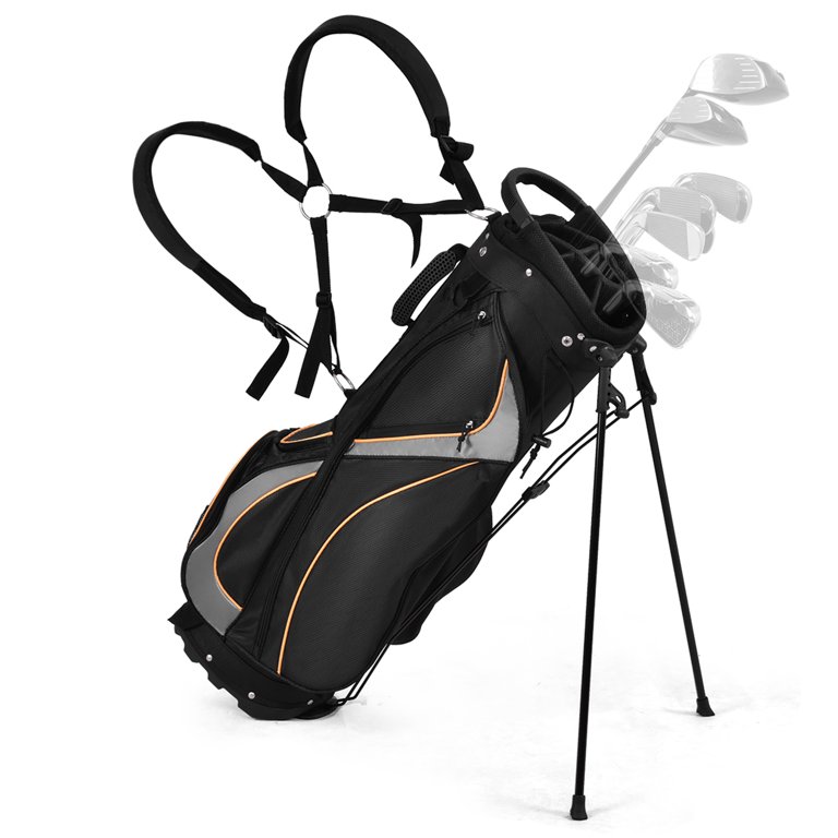 Free Shipping! Gymax Golf Stand Bag Portable Lightweight