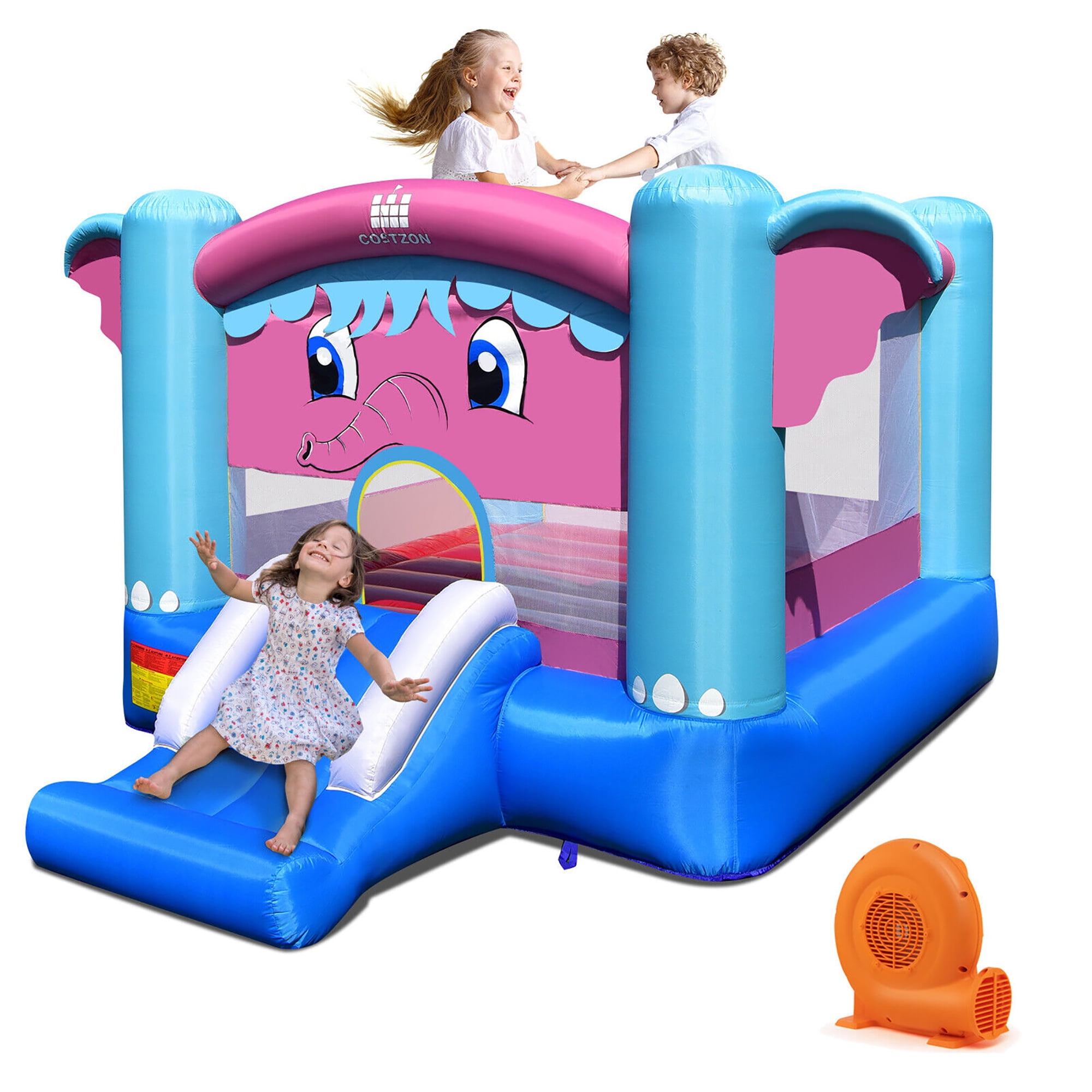 gymax-inflatable-bounce-house-3-in-1-elephant-theme-inflatable-castle-w