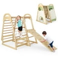 thumbnail image 1 of Gymax Kid's Climbing Toy w/ Slide Climbing Net Climbing Rock Removable Tent, 1 of 10