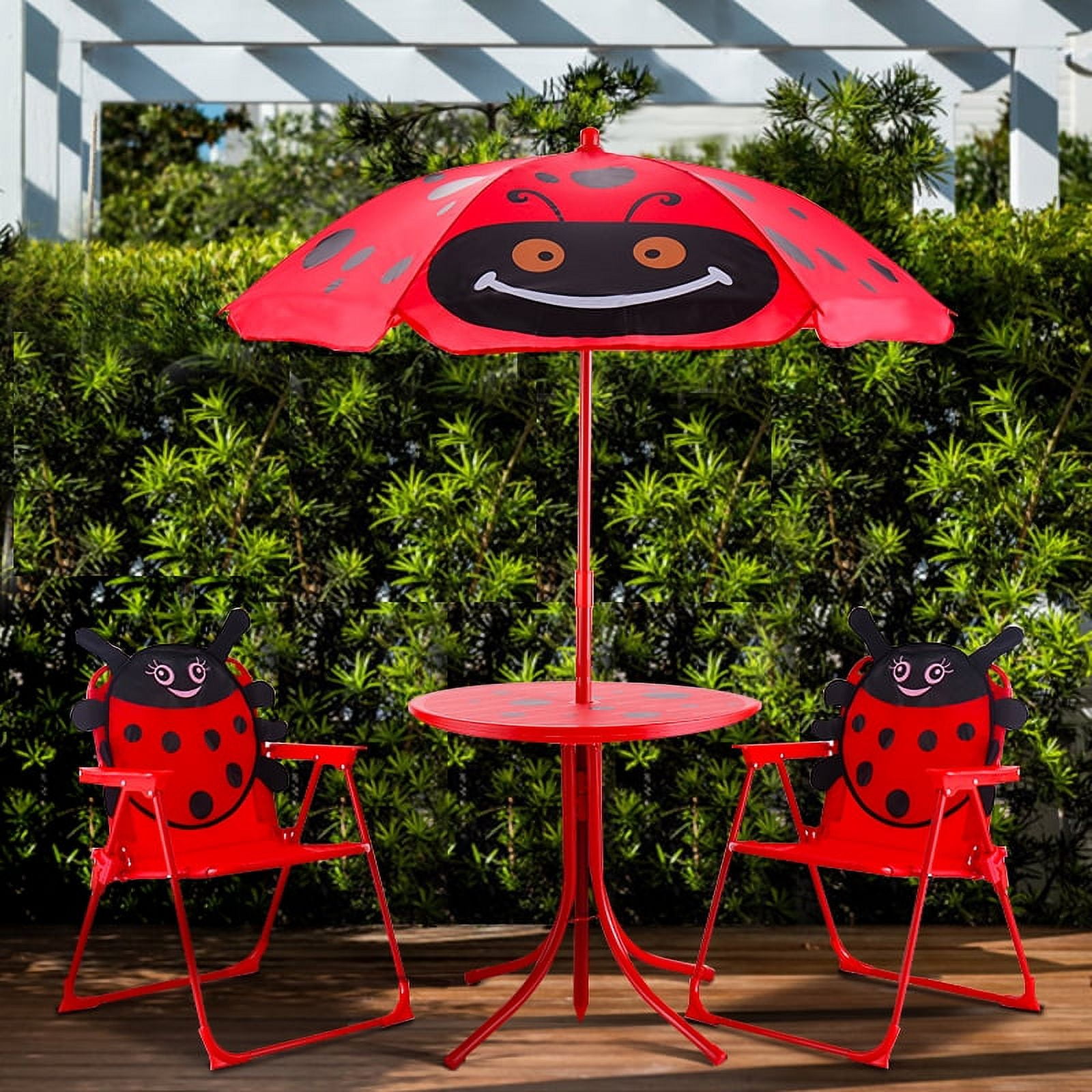 Childrens patio set with umbrella hot sale