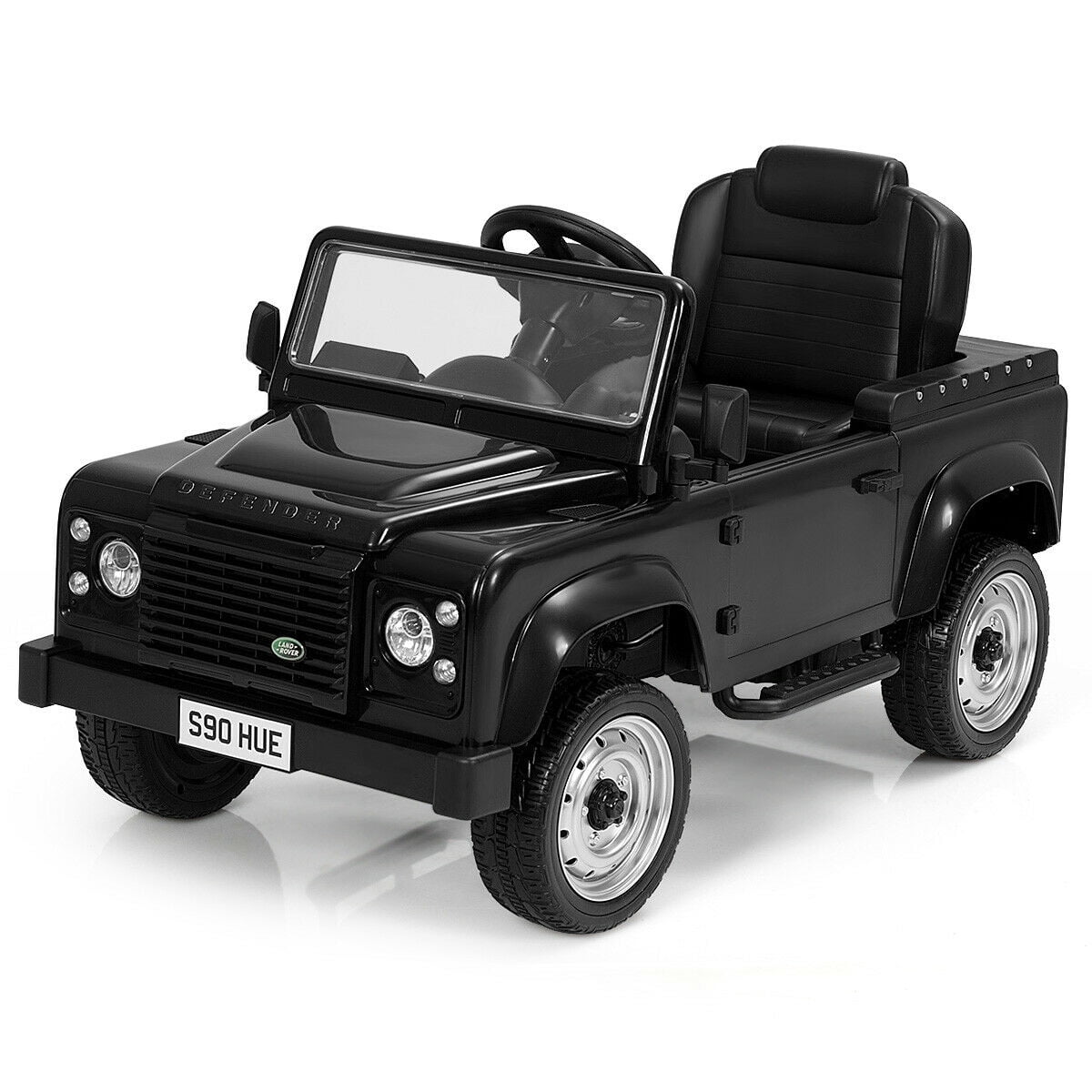 Gymax Landrover Defender Licensed Pedal Powered Go Kart Kids Ride On
