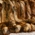thumbnail image 1 of Gymax Luxury Faux Fur Throw Blanket w/ Reversible Design Couch Bed 54''x36'', 1 of 3