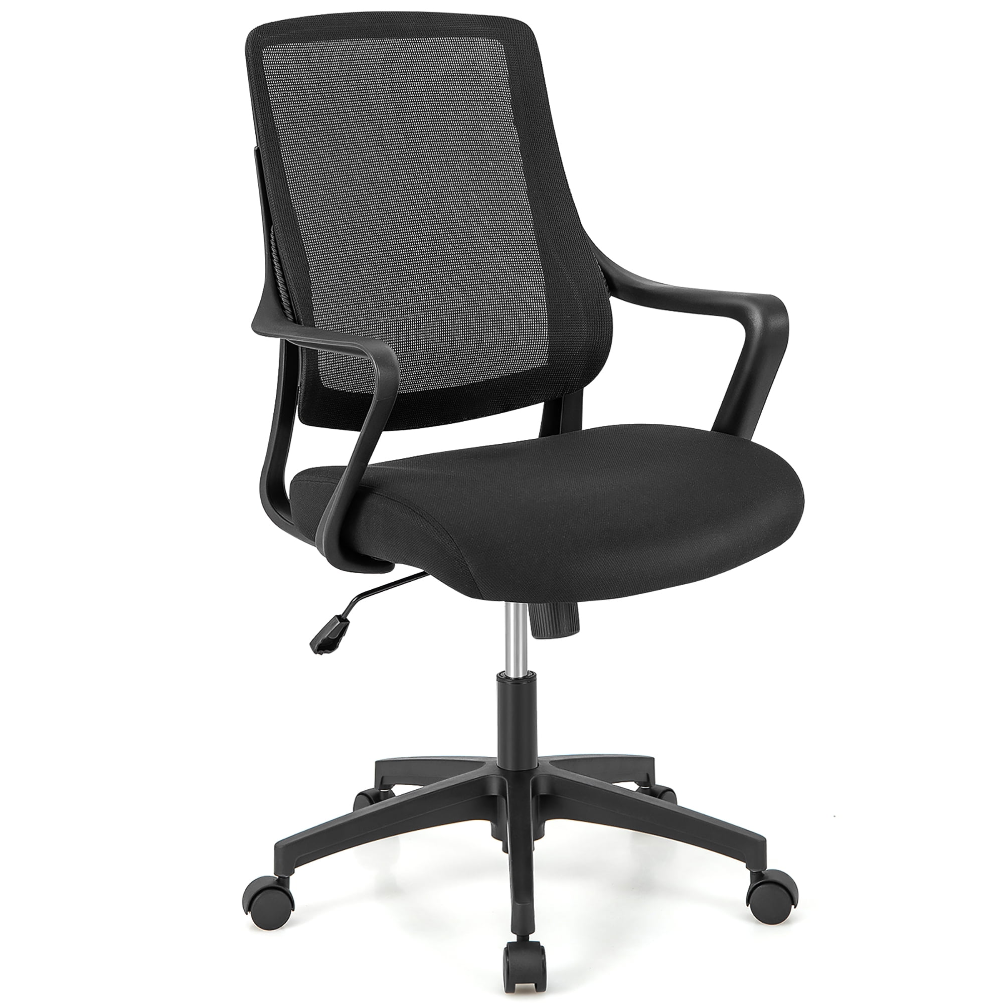 Gymax Mesh Office Chair Swivel Computer Task Chair Adjustable Height