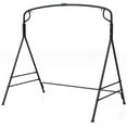 thumbnail image 1 of Gymax Metal Porch Swing Stand Heavy Duty Hanging Swing Frame Indoor Outdoor, 1 of 10