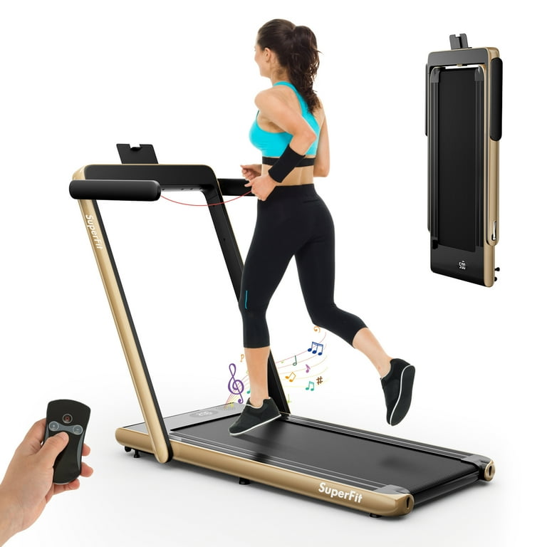 Electric Motorized Gymax Folding Electric Portable Treadmill GYMAX