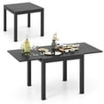 thumbnail image 1 of Gymax Patio Expandable Dining Table 31.5''-63'' Adjustable Rectangular All Weather Table, 1 of 10