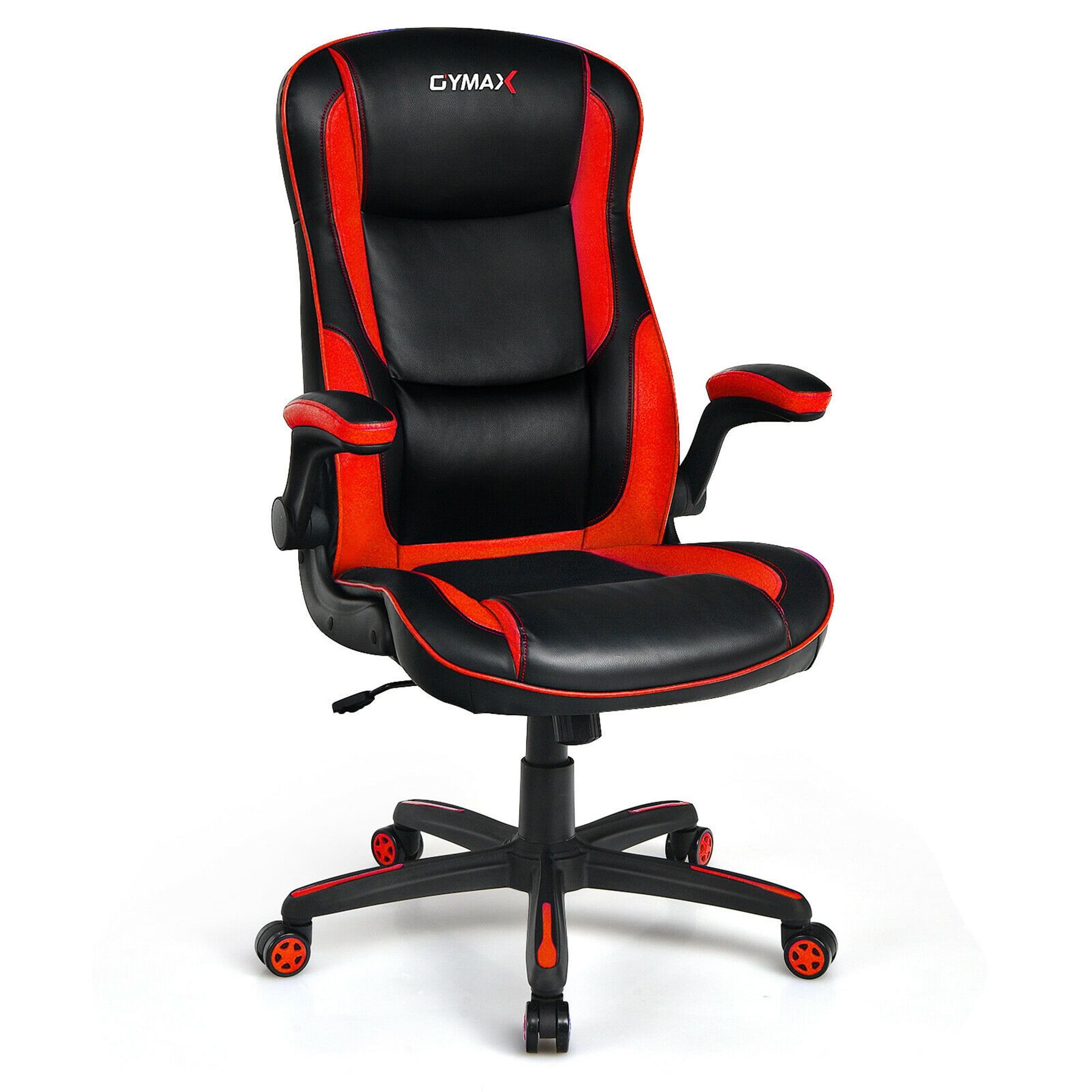 Gymax Racing Style Office Chair Ergonomic Adjustable Computer Chair w ...