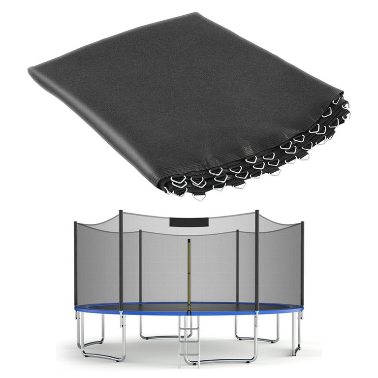 Gymax Replacement Trampoline Mat, 15ft, V-Hooks Included - Walmart.com