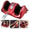 thumbnail image 1 of Gymax Rolling Foot Massager Shiatsu Foot Massage Machine w/ Remote Control Red, 1 of 9