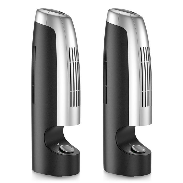Gymax Set of 2 Ionic Whisper Air Cleaner Air 12 Purifier Ionizer
