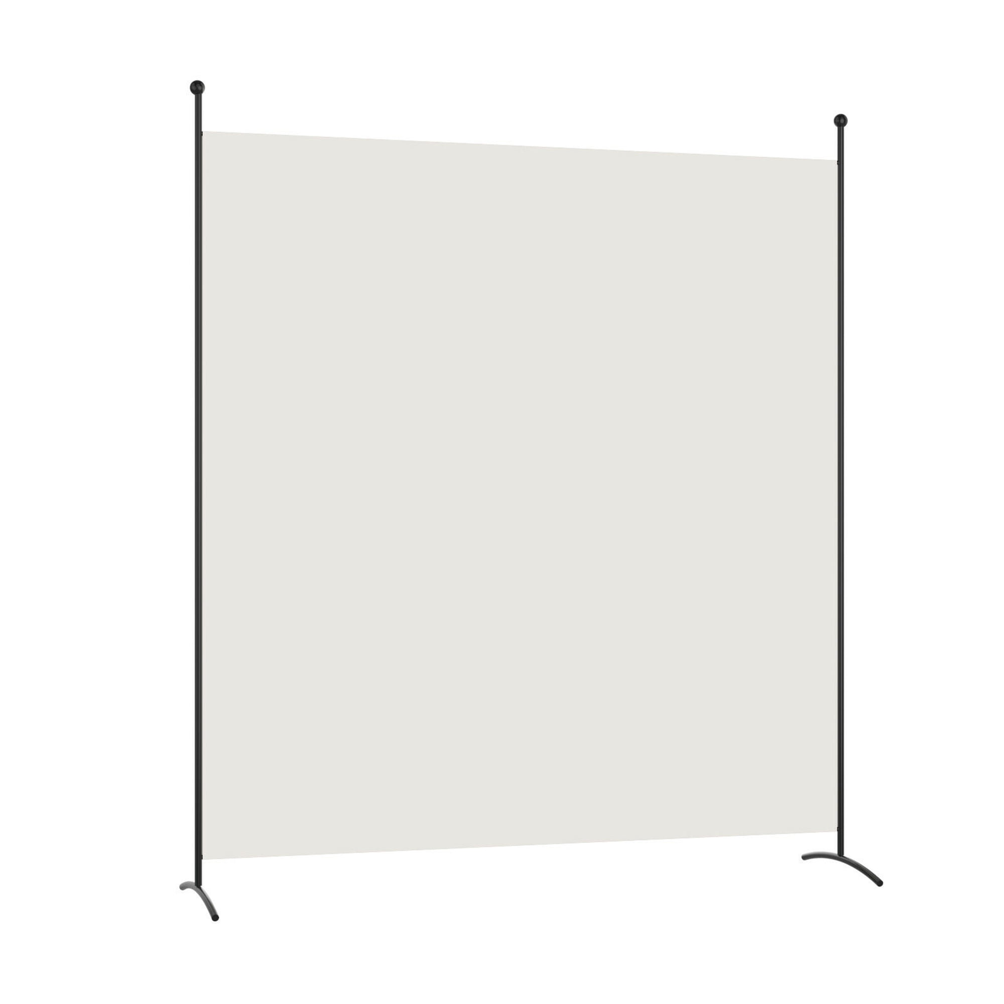 Gymax Freestanding Single Panel Room Divider Privacy Partition ...