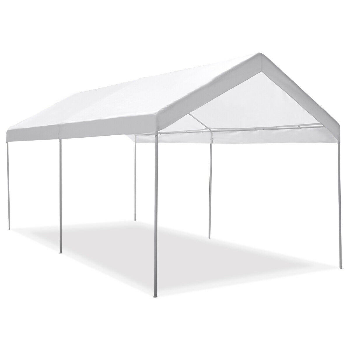 Gymax Steel Frame Party Tent Canopy Shelter Portable Car