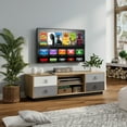 thumbnail image 1 of Gymax TV Stand with 4 Drawers for TVs up to 60", Multicolor, 1 of 6