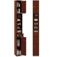 thumbnail image 1 of Gymax Tall Slim Bathroom Storage Cabinet Linen Tower w/Drawer Adjustable Shelves Brown, 1 of 10