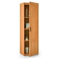 thumbnail image 1 of Gymax Tall Storage Cabinet Farmhouse Freestanding Floor Cabinet w/ 4 Storage Shelves, 1 of 10
