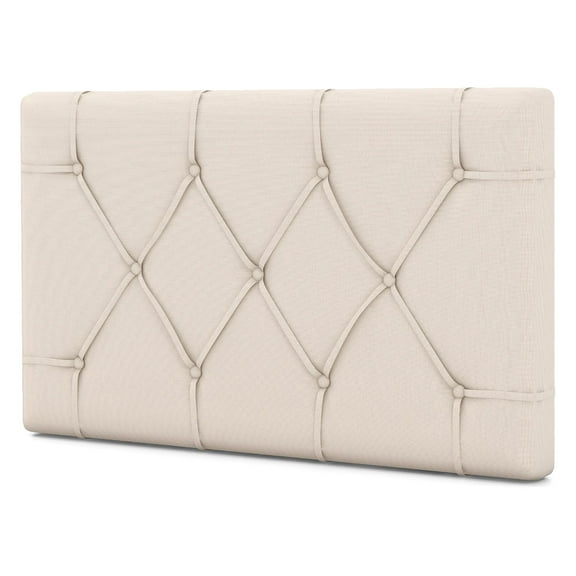 Gymax Upholstered Headboard for Twin Size Bed w/ Fabric Upholstery Adjustable Height