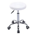thumbnail image 1 of Gymax White Adjustable Hydraulic Rolling Swivel Stool Salon Massage Spa, 1 of 10