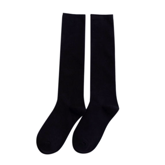 Gymayou 3 Pairs Womens Knee High Socks for Women Knee Socks Long Sock Long Tube Cotton Socks