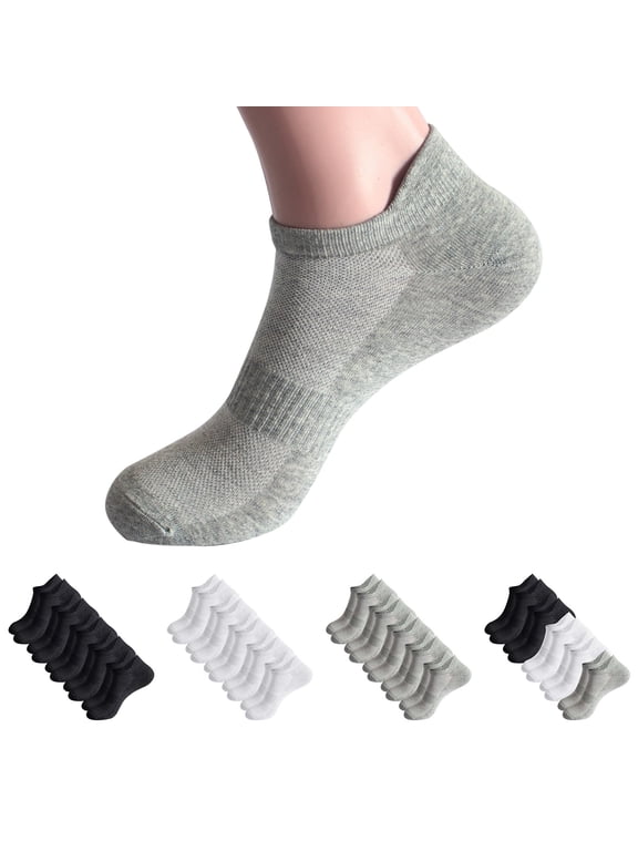 5 Pairs Ankle Running Socks Cushion Cotton Socks Men Socks Sports Short Socks