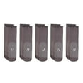 thumbnail image 1 of Gymayou 5 Pairs Women Sheer Ankle Socks Thin Summer Socks Anti‑Slip Reinforced Bottom Elastic Socks Gray One Size, 1 of 2