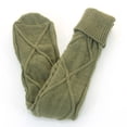 thumbnail image 1 of Gymayou Cable Knit Thigh High Socks for Women Over the Knee Boot Socks Leg Warmer Winter Stockings Green One Size, 1 of 3