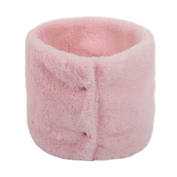 Gymayou Fuzzy Neck Gaiter for Men Women Autumn Winter Windproof Neck Scarf Casual Outdoor Thermal Neck Sleeve Neck Warmer