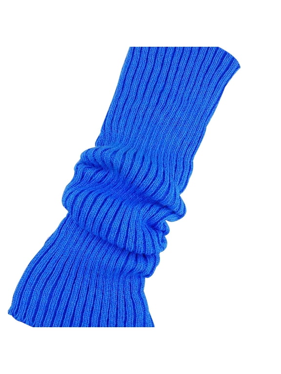 Leg Warmers for Women Cable Knit Winter Warm Long Socks Stackable Ribbed Design