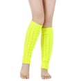 thumbnail image 1 of Gymayou Leg Warmers for Women Winter Knee High Cable Knit Warm Long Boot Socks, 1 of 2