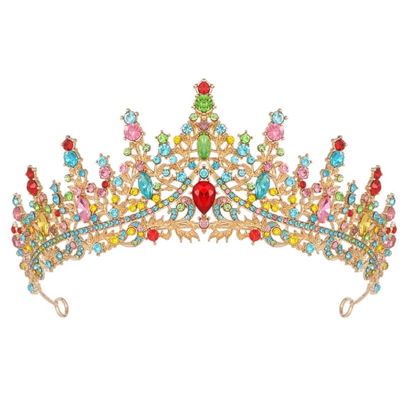 Gymayou Tiaras Crown for Women Queen Crown Tiaras Headband for Bridal Wedding Birthday Party Proms