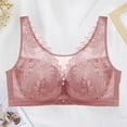thumbnail image 1 of Gymayou Wire-Free Minimizer Bra for Full Figure Women Thin Breathable Full Coverage Anti-Sagging Bra with Side Support Comfort Bras Brick Red 2XL, 1 of 7