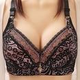 thumbnail image 1 of Gymayou Women Push Up Bra Plus Size Lace Underwire Soft Padding Lift Up Bras Size 40, 1 of 3
