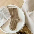 thumbnail image 1 of Gymayou Women Thick Thermal Crew Socks Winter Cozy Cabin Boot Socks Casual Socks for Ladies Brown One Size, 1 of 3