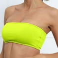thumbnail image 1 of Gymayou Workout Bandeau Sports Bra Non Slip Strapless Tube Tops Size S, 1 of 5