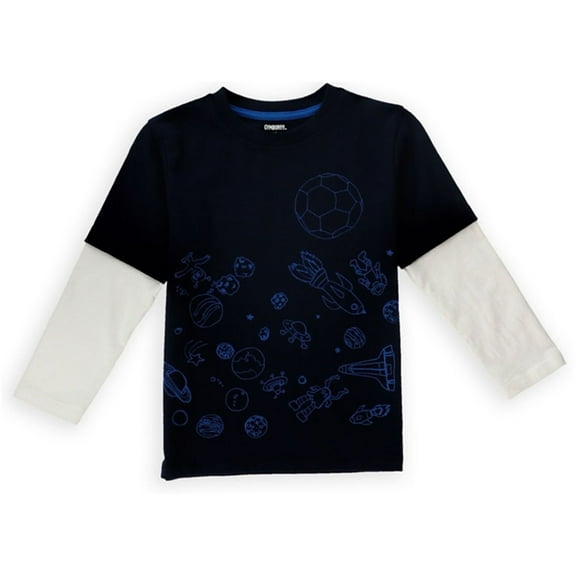Gymboree Boys Soccer Galaxy Graphic T-Shirt