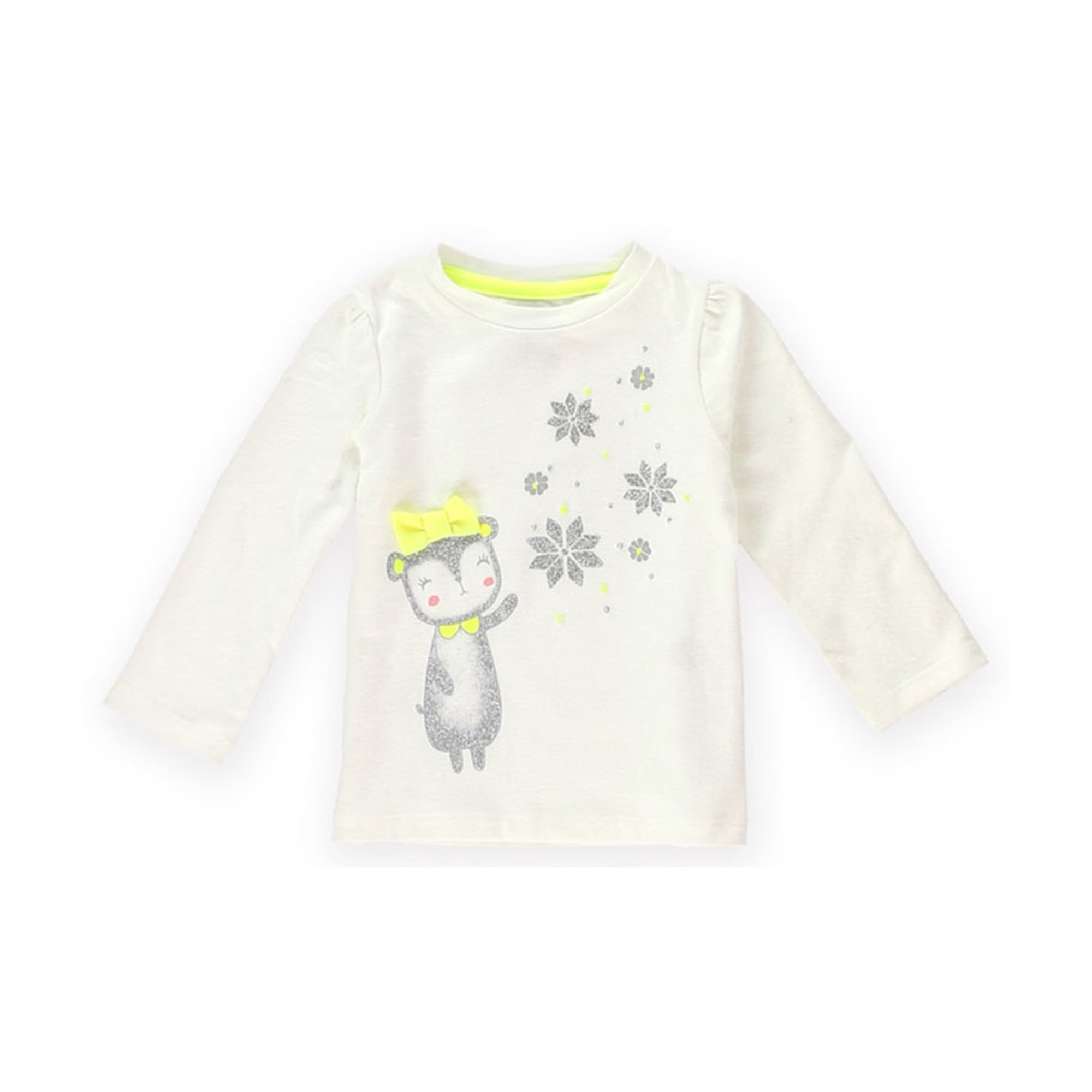 Gymboree Boys' Embroidered Long Sleeve T-Shirt - Little Sprout Collection, Groundhog Design, 12-18 Months