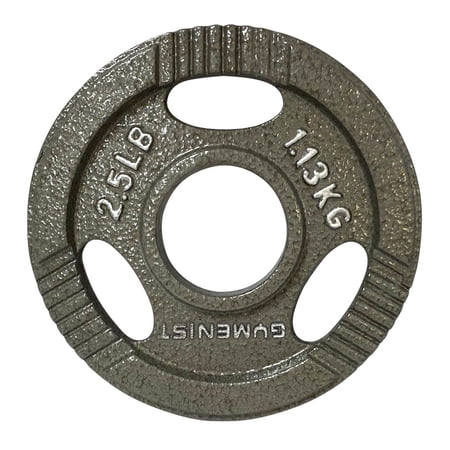 Gymenis, 2.5lb Metal Weight Plate, Single