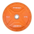 thumbnail image 1 of Gymenist, 15lb Colored Bumper Plate, Single, 1 of 4