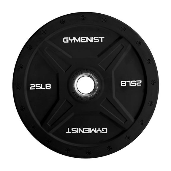 Gymenist, 25lb Bumper plate, Single